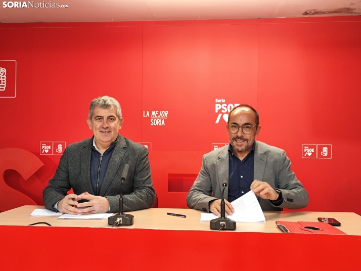 Los socialistas sorianos sobre el tren y la fiscalidad: Hay otros territorios que nos tienen envidia