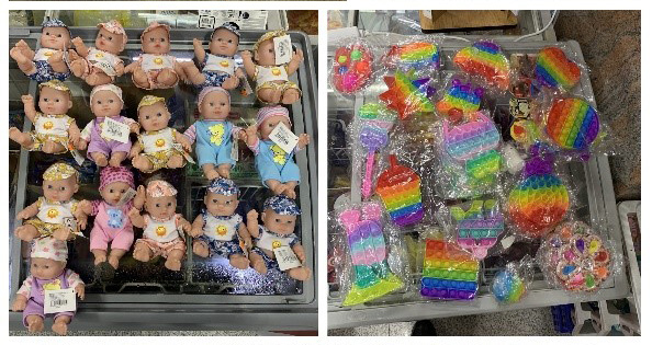 Intervenidos 396 juguetes peligrosos que iban a ser vendidos en Soria 