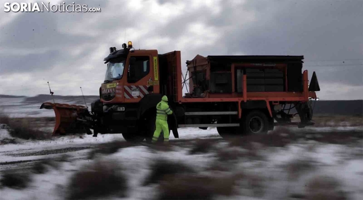 Activada la fase de Preemergencia en Soria por fuertes nevadas 
