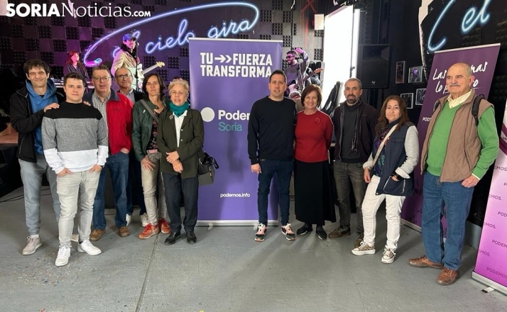 Podemos celebra este sábado sus 10 años de andadura en Soria