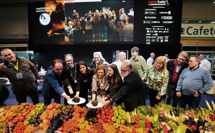 La subasta de la trufa negra soriana alcanza los 5.000 euros en Madrid Fusión