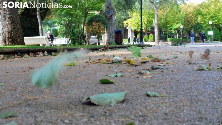 El viento sopla con fuerza, sobre todo en el Moncayo donde roza los 90 km/h