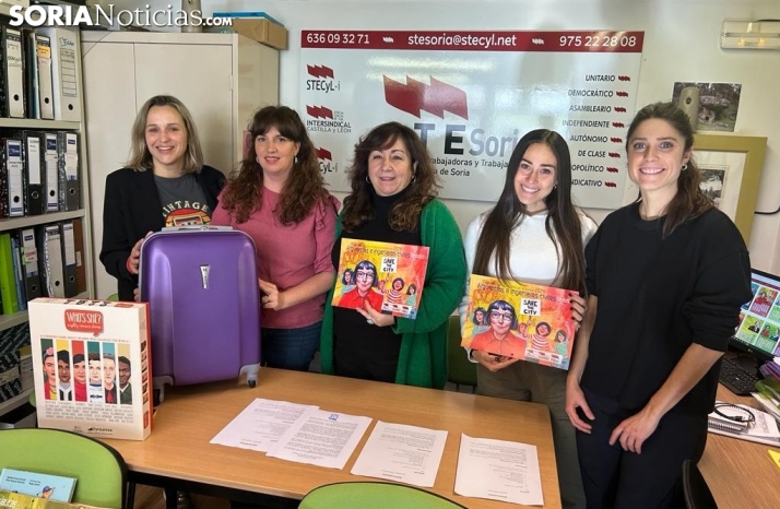 Los centros educativos de Soria recibirán unas maletas con materiales didácticos para tratar la igualdad
