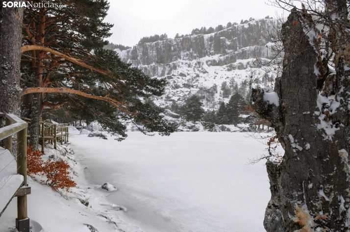 La AEMET espera hasta 20cm de nieve en Soria este viernes