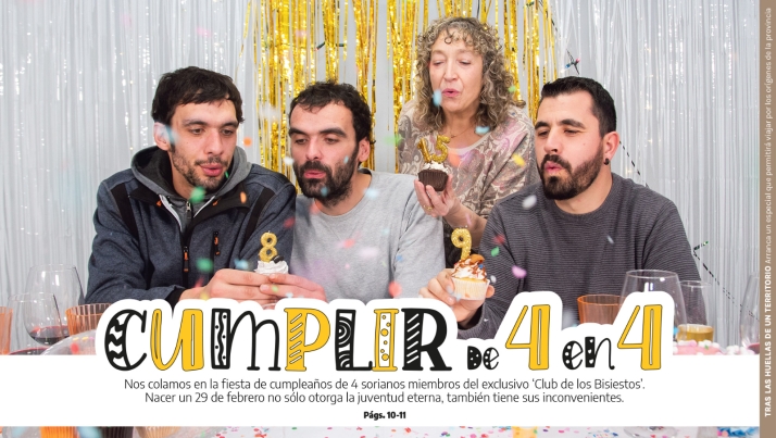 Soria Noticias celebra el febrero bisiesto con una fiesta sorpresa 