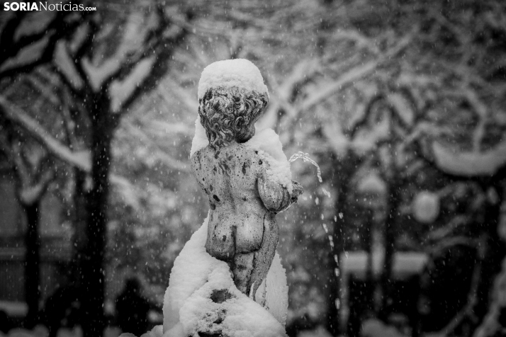 Mañana vuelve el invierno a Soria con avisos por nieve y bajas temperaturas