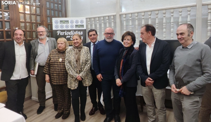 La problemática de la desinformación y la precariedad laboral, en los premios de los periodistas sorianos