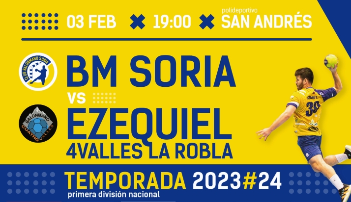 Revive el Balonmano Soria vs Ezequiel 4Valles