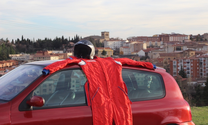 El domingo, slalom automovilístico en Carbonera