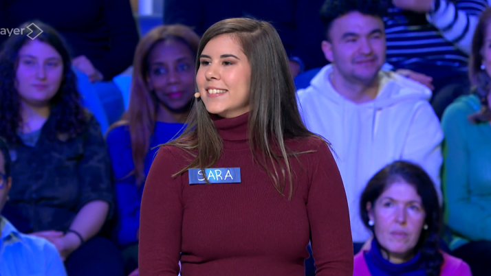 Sara, la soriana que fue a ‘La ruleta de la suerte’ y se le atragantó el bacalado
