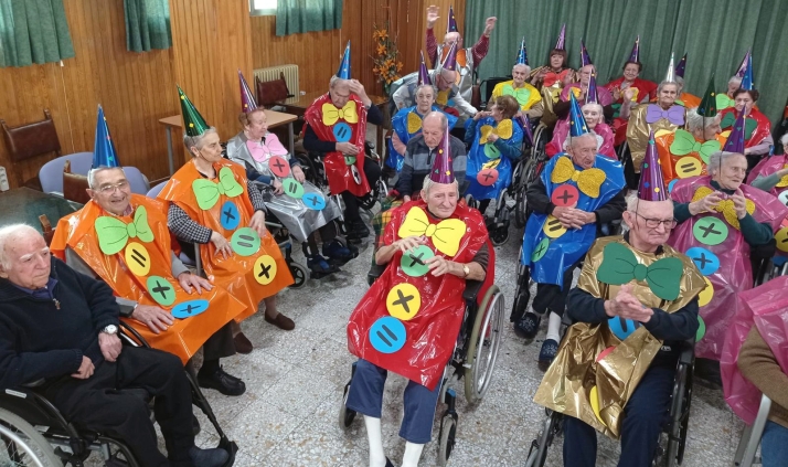La residencia Los Milagros de Ágreda, de carnaval
