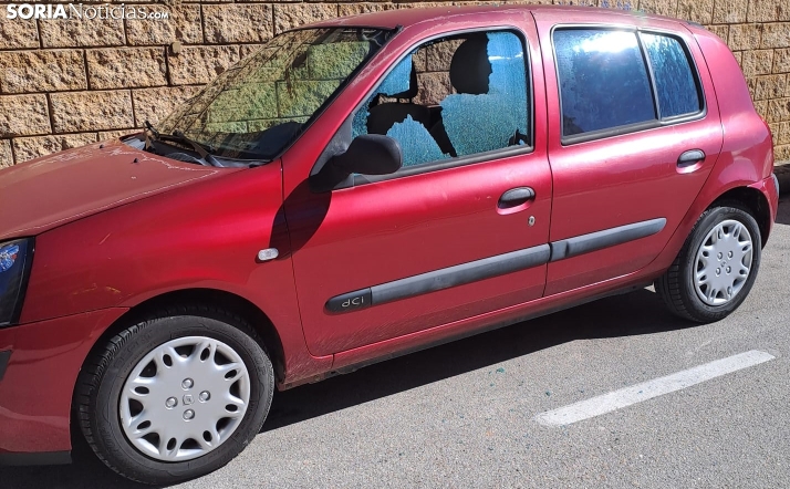 Suben a 34 las personas que han denunciado la rotura de los cristales de sus coches en Soria