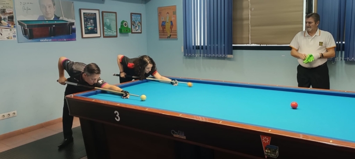 El billar soriano mantiene el tipo en Rivas