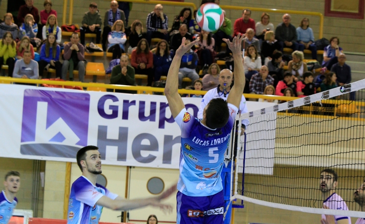 Lucas Lorente se abona al equipo ideal de la jornada en Superliga Masculina