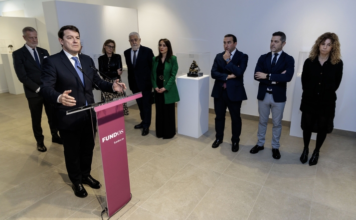 Mañueco destaca la importancia de la colaboración pública con la iniciativa social para preservar la cultura de Castilla y León