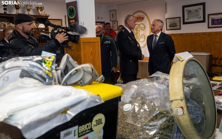 Le pillan en Soria usando el móvil al volante y cae todo el grupo criminal al que pertenecía con 18 detenidos