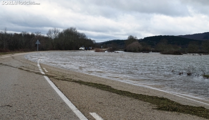 Dificultades para el tráfico entre El Royo y Vinuesa
