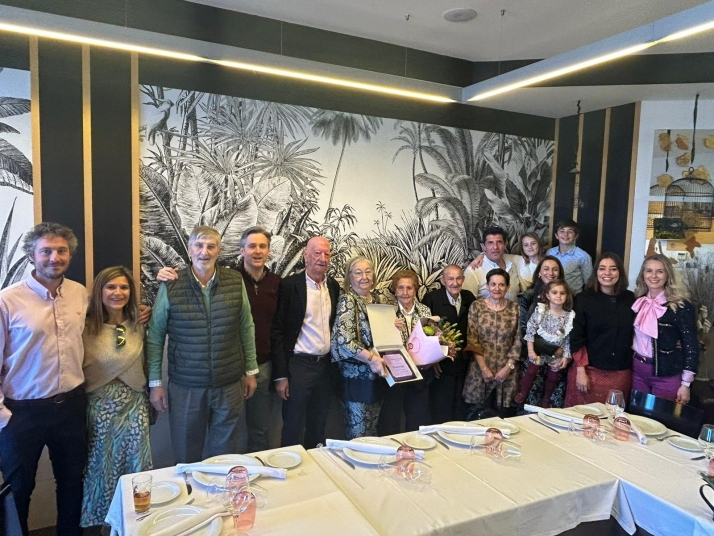 Aurora Moreno Egido cumple 100 años rodeada de su familia