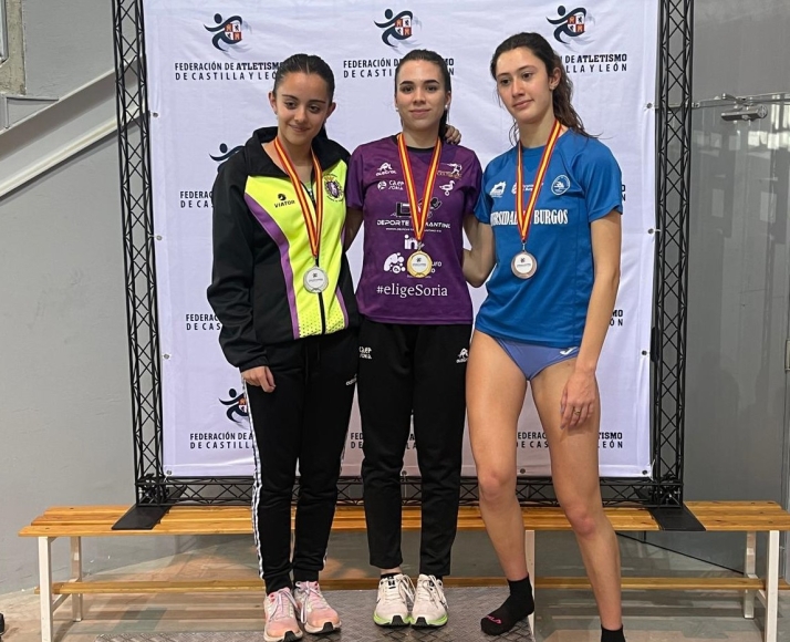 Estos son los resultados de los atletas sorianos en el Campeonato de Castilla y León Sub-20