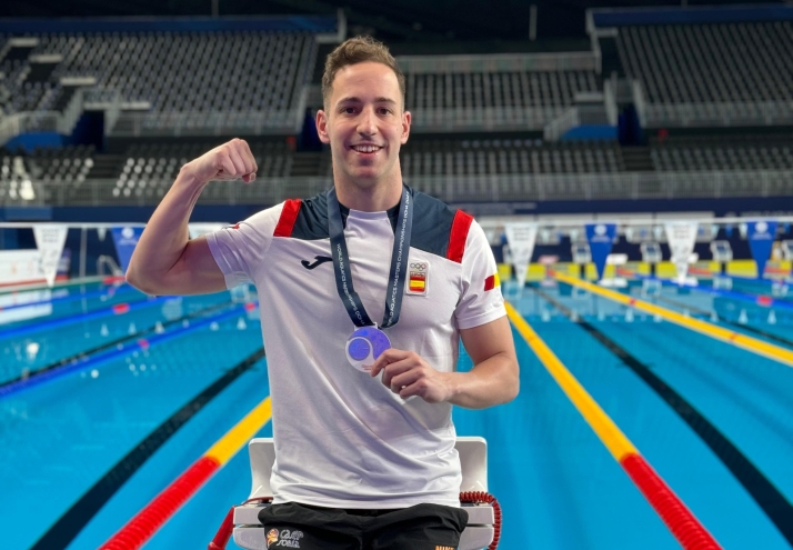 Primer Mundial de Natación y primera medalla: No me la esperaba