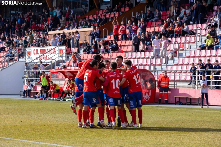 La Diputación duplica en dos años su aportación para el proyecto de ascenso del CD Numancia