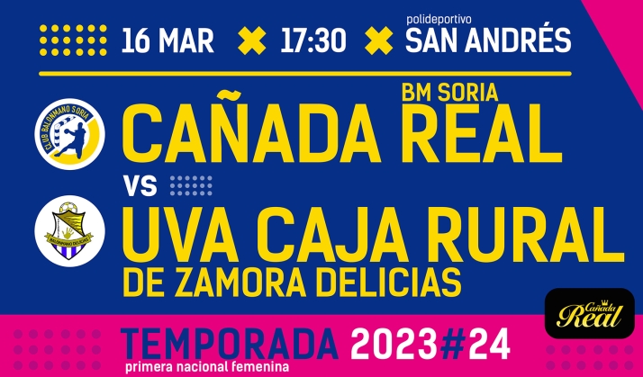 El Cañada Real BM Soria vuelve a jugar en casa