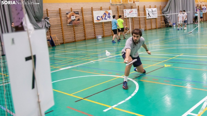FOTOS | Pasión por el bádminton en Soria
