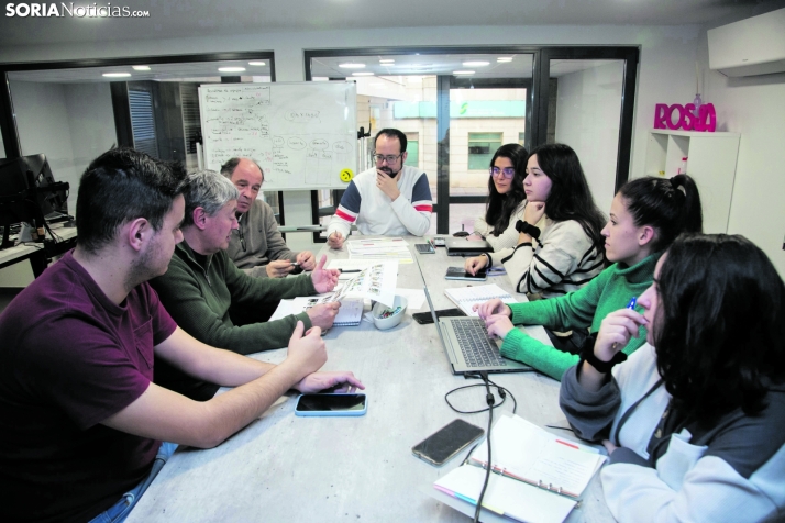 Reunión de contenidos para un nuevo Soria Noticias.