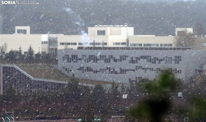 Blanco domingo de Pascua en Soria 