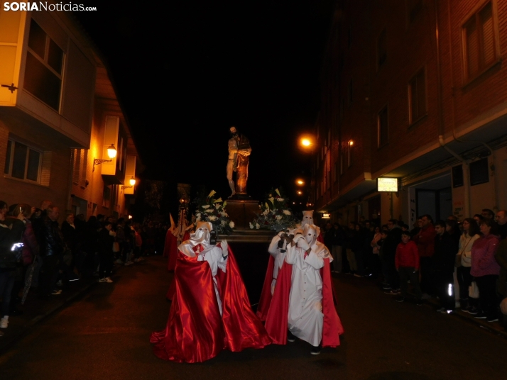 GALERÍA | La Flagelación del Señor sale a calle a pesar de la lluvia