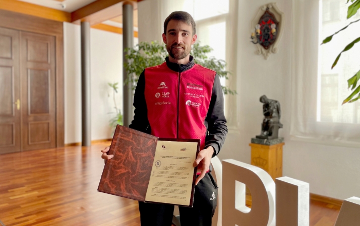 La Diputación renueva la colaboración con el CD Atletismo Numantino aportando 22.000 euros