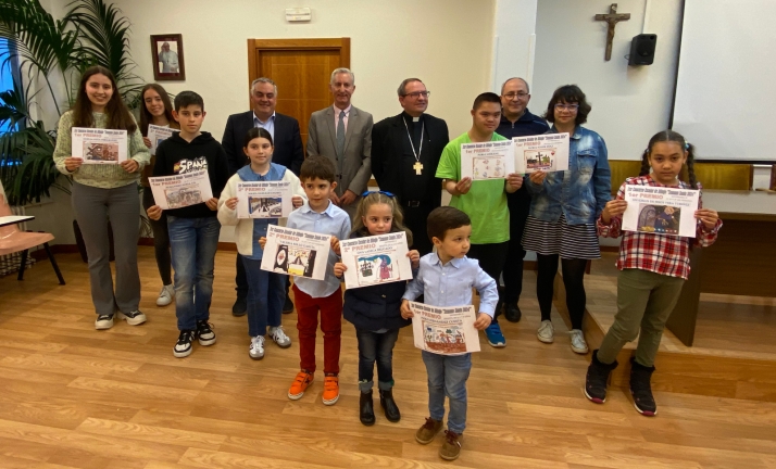 Entrega de premios del III Concurso escolar de dibujo sobre la Semana Santa soriana