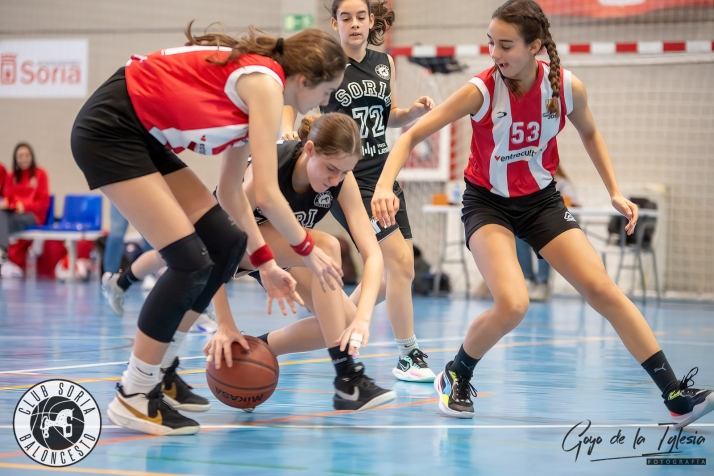 Las infantiles del CSB ganaron en Burgos en su última salida de la temporada