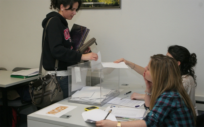 21.800 alumnos de la UVa, llamados a las urnas para elegir a sus representantes en el Claustro Universitario