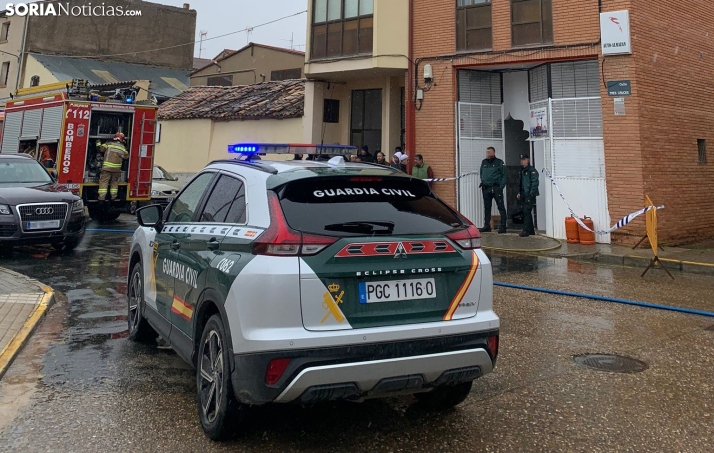 Fuego en la mezquita de Almazán