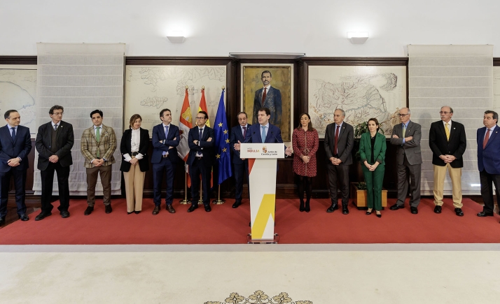 Mañueco ofrece colaboración a TecnoVitae para el impulso de la industria de Castilla y León en todos los ámbitos