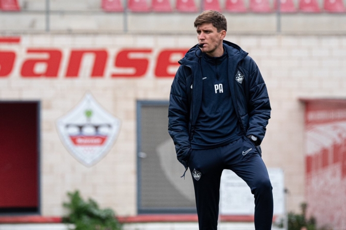 Pablo Álvarez, entrenador del Sanse: Ojalá ascendamos nosotros y el Numancia