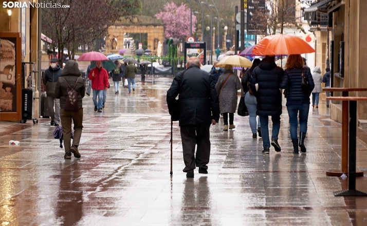 Vuelven las lluvias, se activa el aviso amarillo por viento y aparecen nevadas en el horizonte