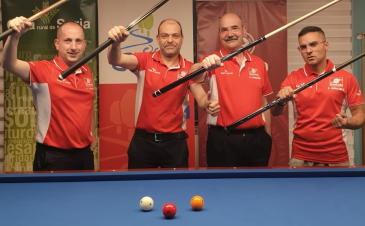 El billar soriano arrasa en Santander: ya es tercero