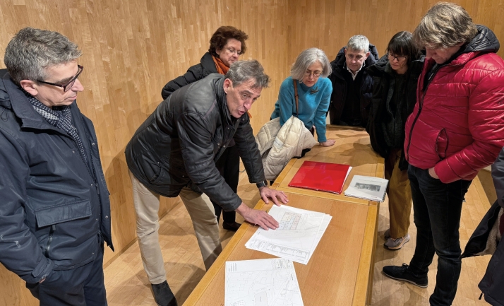 El secretario de Estado de Cultura conoce en Soria el proyecto del Centro Nacional de Fotografía