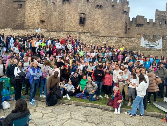 Representación soriana en la Javierada