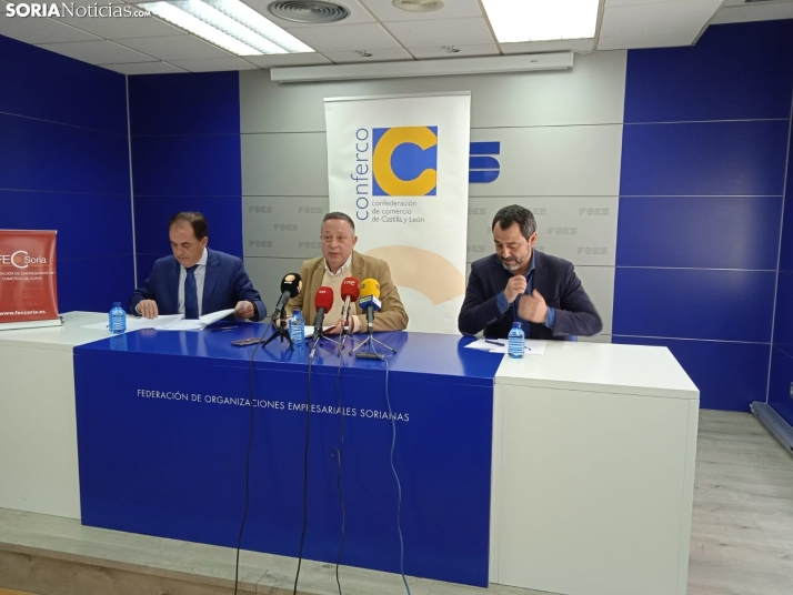 CONFERCO se reúne para proponer medidas a la bajada sin frenos del comercio local soriano