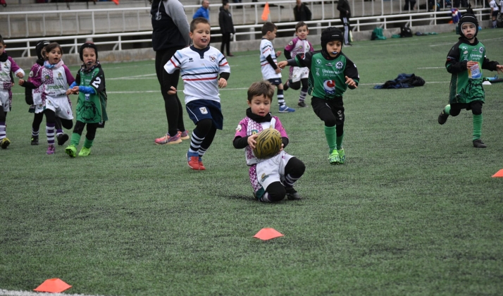 El rugby soriano, a pleno rendimiento