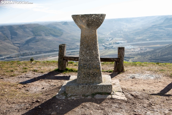 Este monumental pueblo de Soria albergó la llama olímpica por Cristóbal Colón