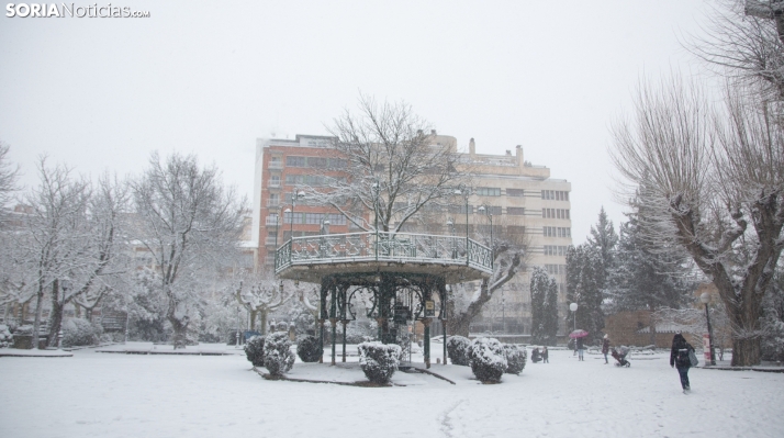 Atentos a la nieve y al viento