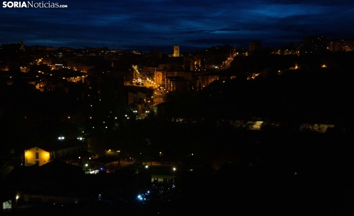 El Ayuntamiento de Soria se suma a la conmemoración de la Hora del Planeta con un apagado de la iluminación ornamental 