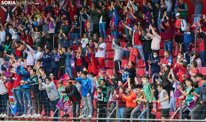Ya son 2.000 las entradas de promoción retiradas por la afición numantina para el partido del domingo