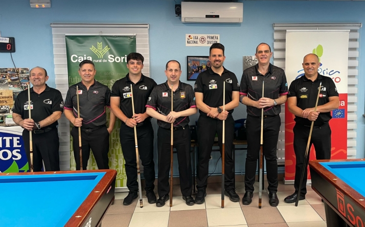 El CA Numancia de Billar cede en casa ante el líder