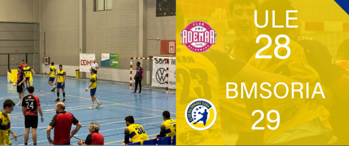 Nueva victoria para el Balonmano Soria frente al ULE Ademar