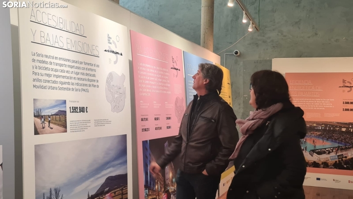 El Ayuntamiento expone en La Audiencia la Soria que viene gracias a Europa